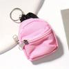 Metal Key Ring Zipper Coin Pouch Nylon Keychain Pouch New Mini Storage Bag  Key Organizer