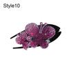 Women Accessories Crystal Dovetail Styling Tools Barrette Hair Clips Rhinestone Hairpin