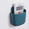 Wall-mounted TV,Air Conditioner Remote Control Storage Box Wall-mounted Bedside Mobile Phone Charging Non-drilling Hole Storage Rack