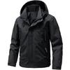 Men's 2025 Spring Trend Hooded Windbreaker: Casual Loose-Fit Workwear Jacket