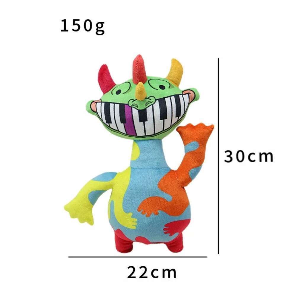 Nightmared Critter Plush Pianosauruses Plush Yarnabys Doeys The Doughmans Toy Plushie Doll Stuffed Animal Soft Toy Birthday Gift