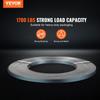 Packaging Steel Strapping Roll 3/4" X 0.02" X 1640' Banding Strap 1700 Lbs
