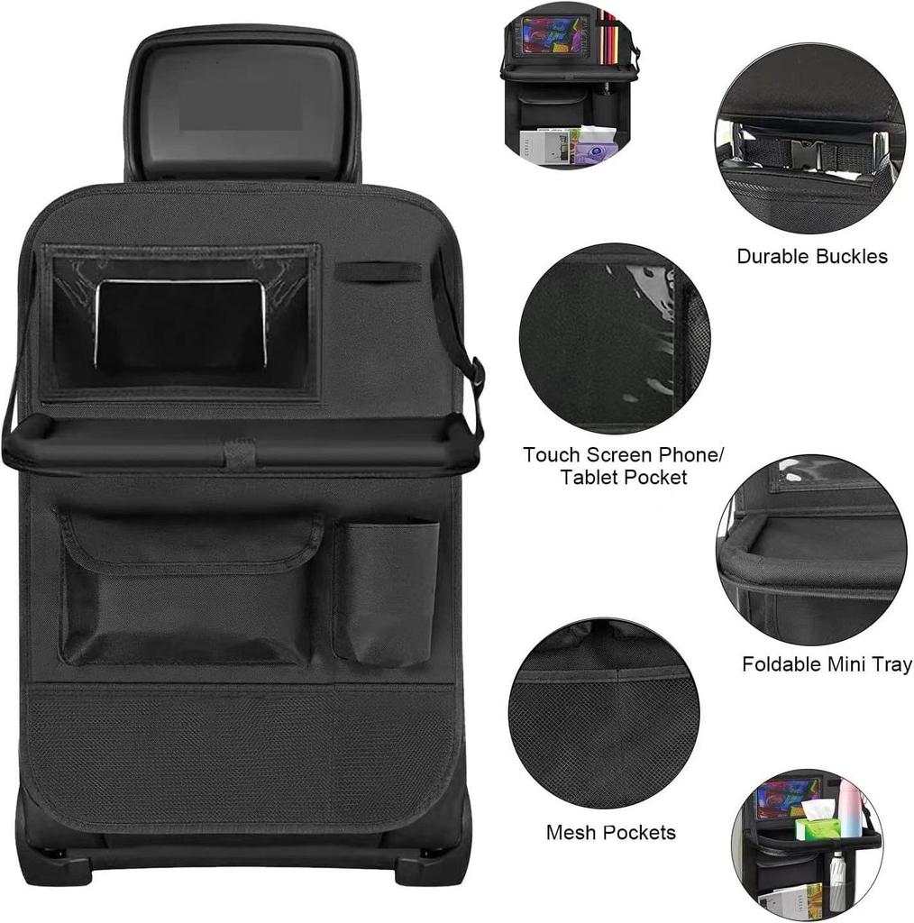 Oxford Cloth Car Seat Back Organizer - Cross-Border Hot-Selling Storage Bag