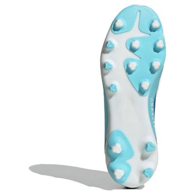 X Crazyfast.3 Fabric Comfortable Round Toe Low Top Soccer Shoes Blue White Kids' IE1566