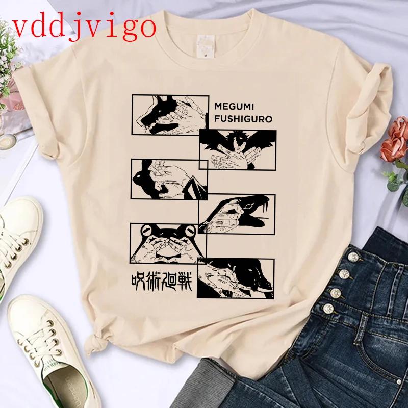 Streetwear Tshirt Japanese Anime Tshirt Jujutsu Kaisen Gojo Satoru Yuji Itadori Unisexga T Shirt Top Tees Clothes Y2k 90s