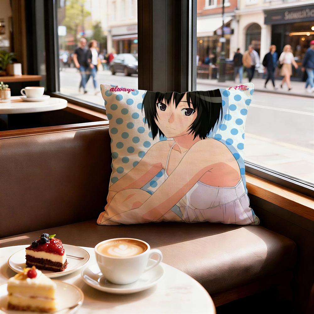 SS Plus Amagami SS Plus Cushion Cover Decorative Cushion Cushions Covers Cover Sofa x Pillow Piece x x Pillowcase