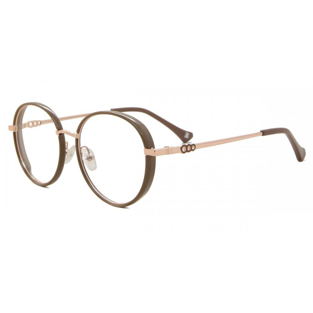 Full Rim Oval Brown Rose Gold Smartbuy Collection Geor Mtr 91c Fashion Unisex Eyeglasses
