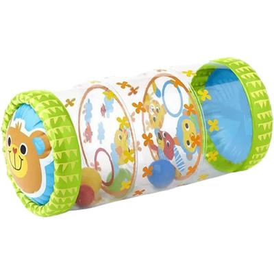 Inflatable Roller Toy,Inflatable Baby Roller, Baby Crawling Roller, Baby Crawling Toy, Toddler Bell Toy,Baby Walkers Toy with Ocean Ball for Baby