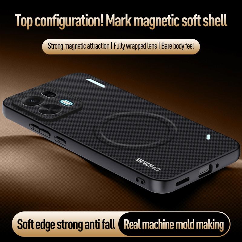 EUCAGR For OPPO K15 Pro Plus K15Pro Car Magnetic Holder Phone Case For OPPO K15 Pro+ Silicone Full Protective Back Cover
