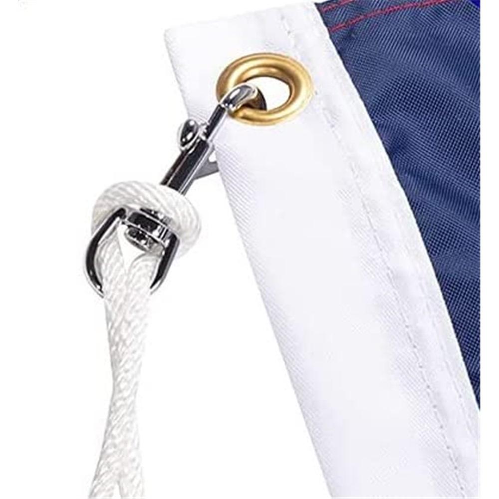 4-Pack 2.75" 316 Stainless Steel Swivel Eye Snap Hook – Heavy-Duty, Rust-Proof – For Pet Leash, Boat Accessories, Diving, Keychain – Multi-Purpose