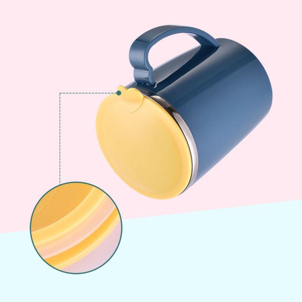 350ml Thermal Coffee Cup 304 Stainless Steel Kid Milk Cup Drinkware Thermos Mug  Children Gift