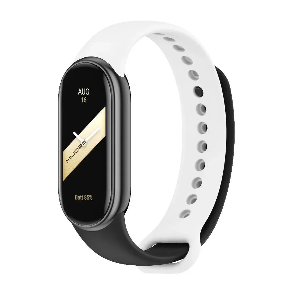 Silikonrem för Xiaomi Mi band 8-8 NFC Sportbälte utbyte miband8 Armband vattentätt smart band 8 klockband Tillbehör