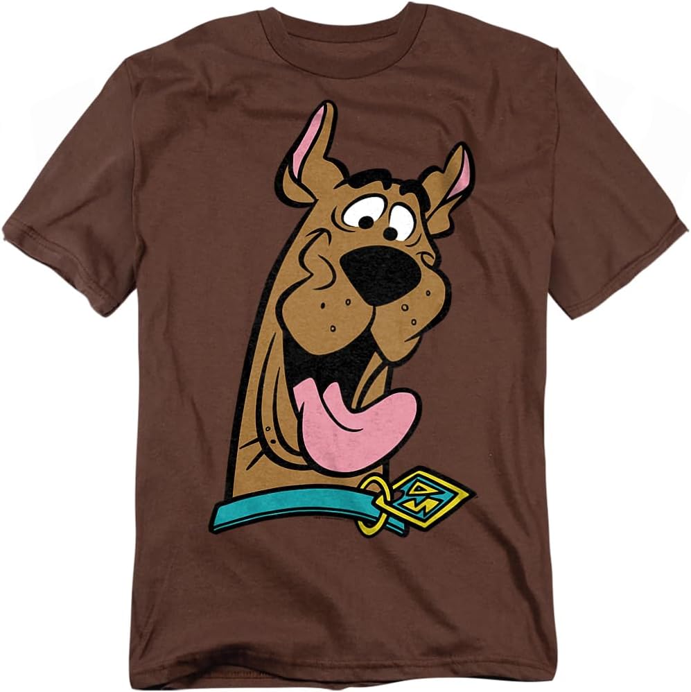 Popfunk Scooby-Doo Face T-Shirt - Coffee Beige S