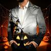 Herren Corduroy Business Casual mit Halloween-Print für Partys und den täglichen Gebrauch