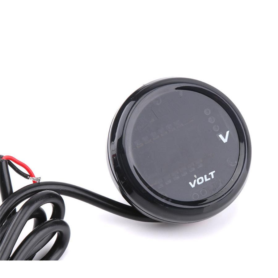 Universal High Quality Motorcycle Mini Red LED Digital Voltmeter Voltage Meter Instruments Guage For Yamaha MT09 MT 09 MT-09 MT07 MT 07