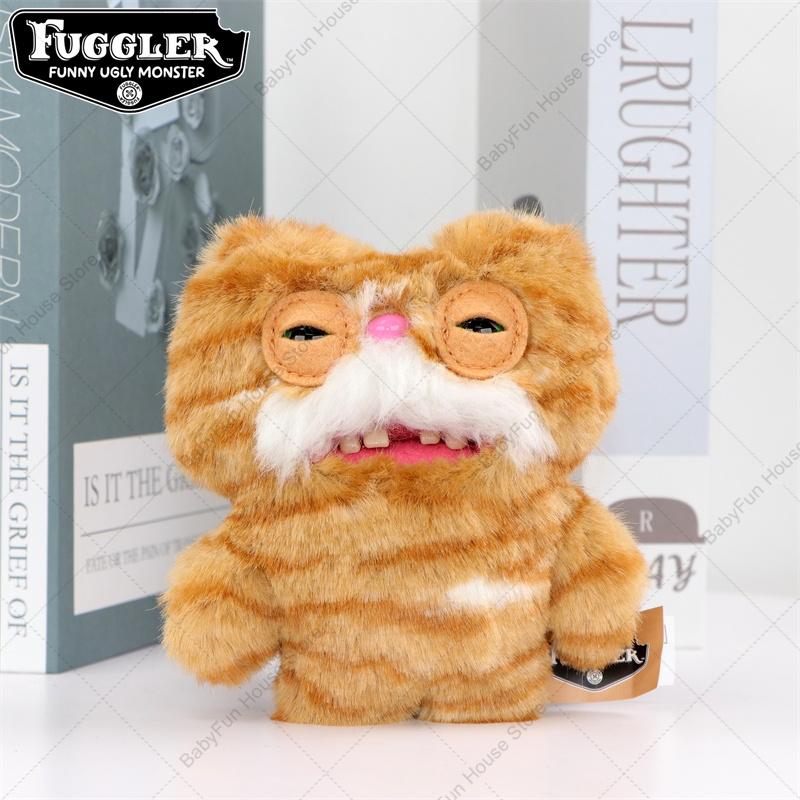 Fuggler Funny Ugly Teeth Monster Plush Toys Keychains Fugglers Alley Cats Care Bears Kawaii Pendants Peluche Dolls Gift