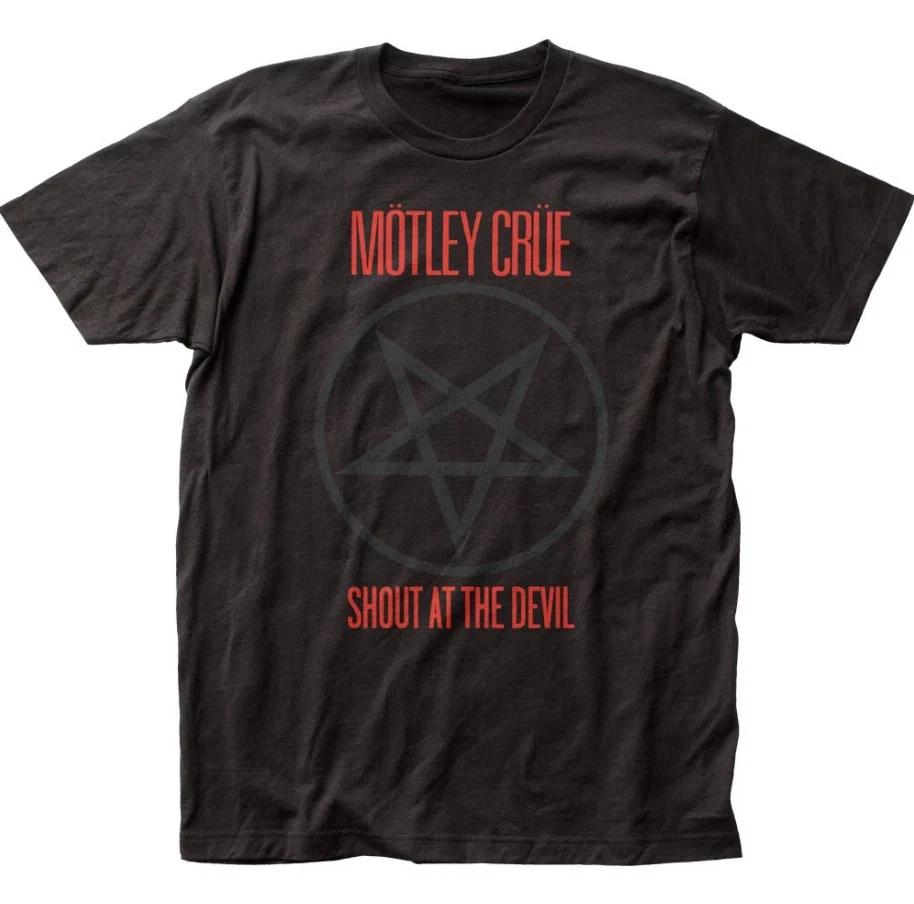 Vintage Shout At The Devil Era Heavy Metal Band Graphic T-Shirt Reprint M