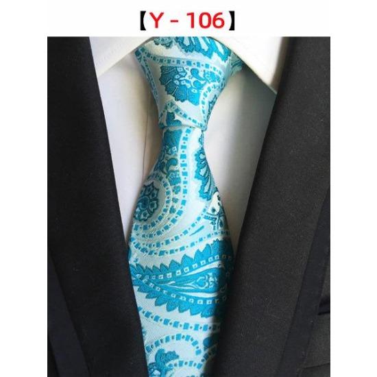 8Cm Polyester Herrenkrawatte Cashew Blumenanzug Krawatte