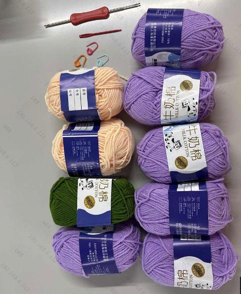 Flower Bouquet Blanket DIY Material Package Knitted Blanket Crochet Flower Blanket Birthday Mothers Day Gifts