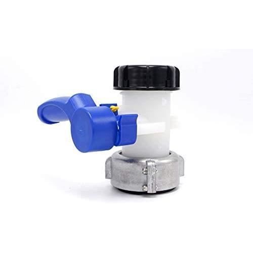 Vanne papillon - hatoolha - 1000l - anti-corrosion - dn50 - plastique synthétique