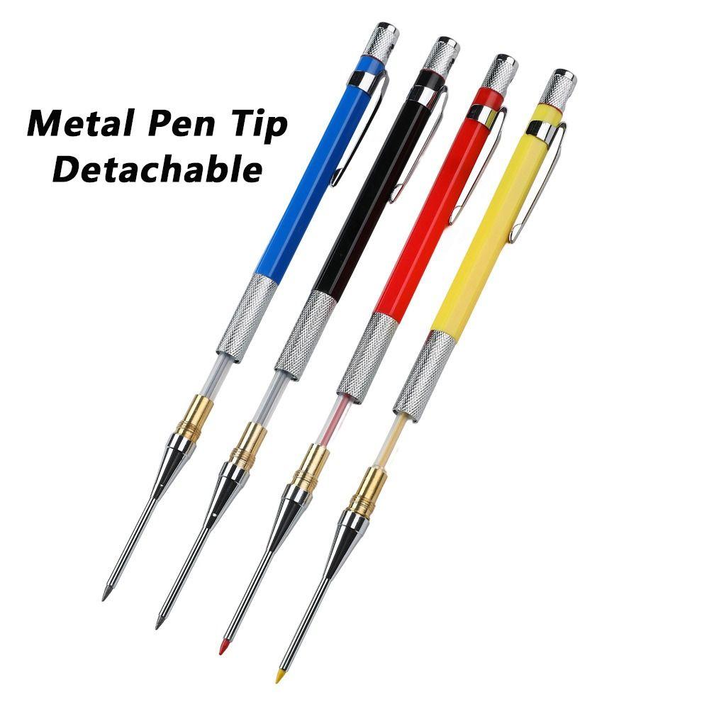 2.0mm Woodworking Pencil Long Head Mechanical Pencil Propelling Pencil  Woodworking Construction