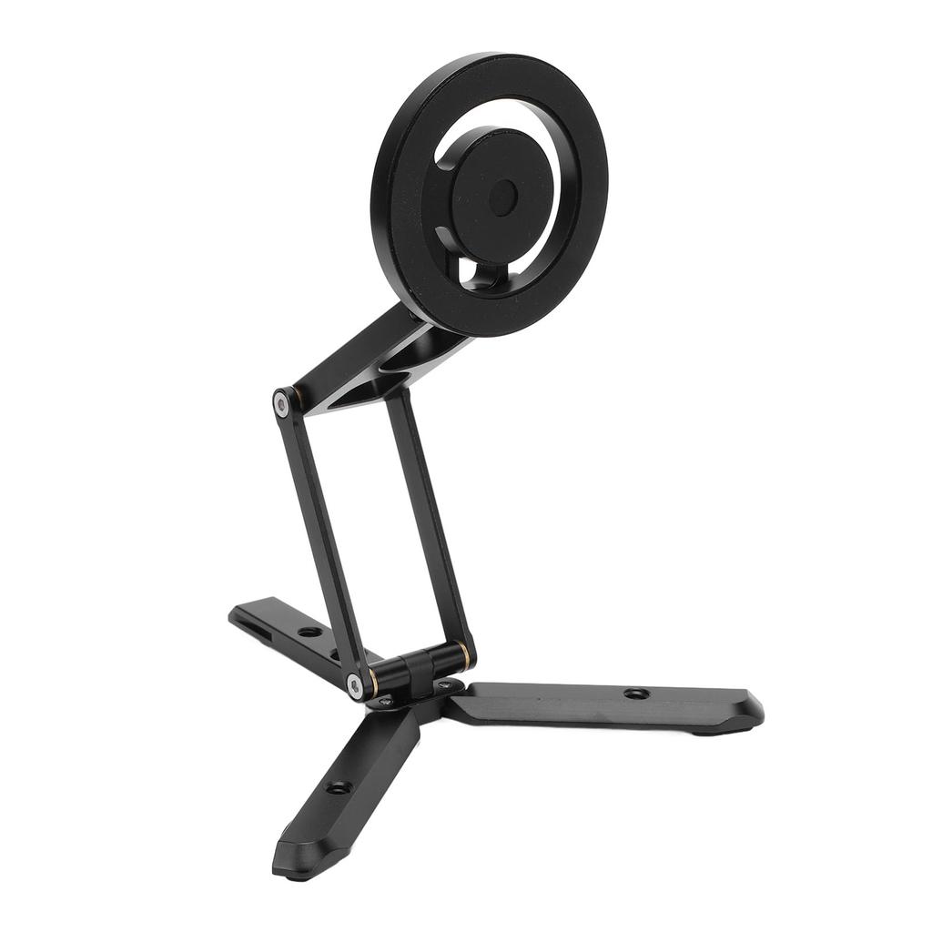 Smartphone Desk Stand 14 38 Inch Screw Port Aluminum Alloy Height Adjustable Magnetic Folding