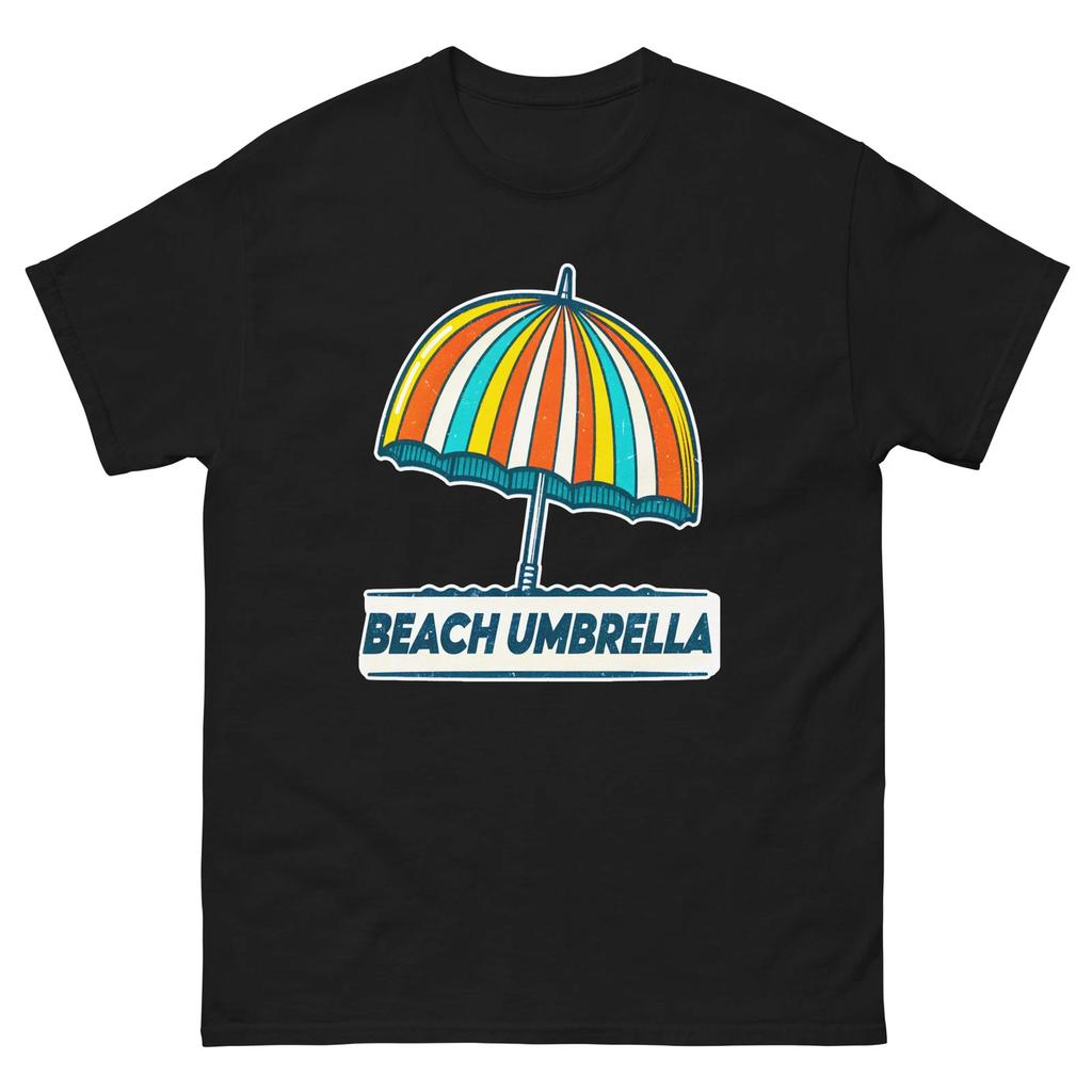 Beach Umbrella Ocean Beach Water Marine T-Shirt