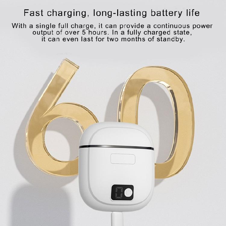 Electric Nail Grinder Featuring Built in Light Quiet Design Rechargeable Automatic for Comfortable Manicure