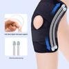 Verstellbare Kompressions-Kniebandage Elastische Sport-Kniepolster Elastisches Sport-Kniepolster Wandern