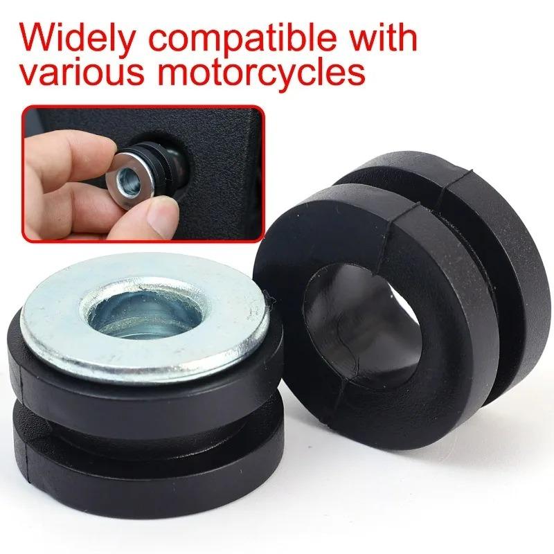 10/1pcs Motorcycle Rubber Grommets Gasket Kits Bolt Assortment Set Motorcycle Parts for Honda Yamaha Suzuki Motorcycle Grommets