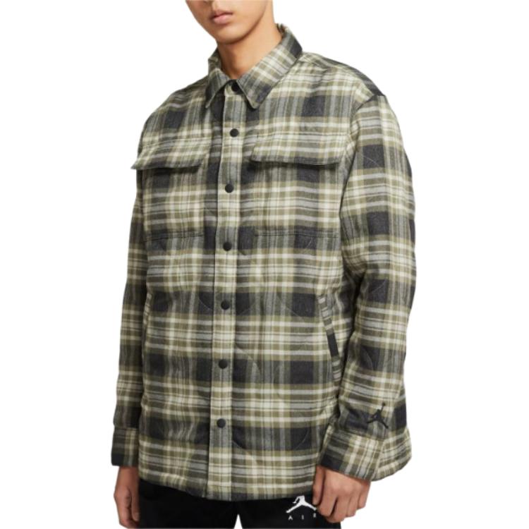 

Jordan Long Sleeve Single Breasted Collar Jacket Men jackets DC3241-230 L