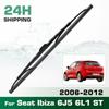 Rear Windshield Wipers Blades,Premium All-Season Wiper Blades Replacement For Seat Ibiza 6J5 6L1 ST 2006-2012
