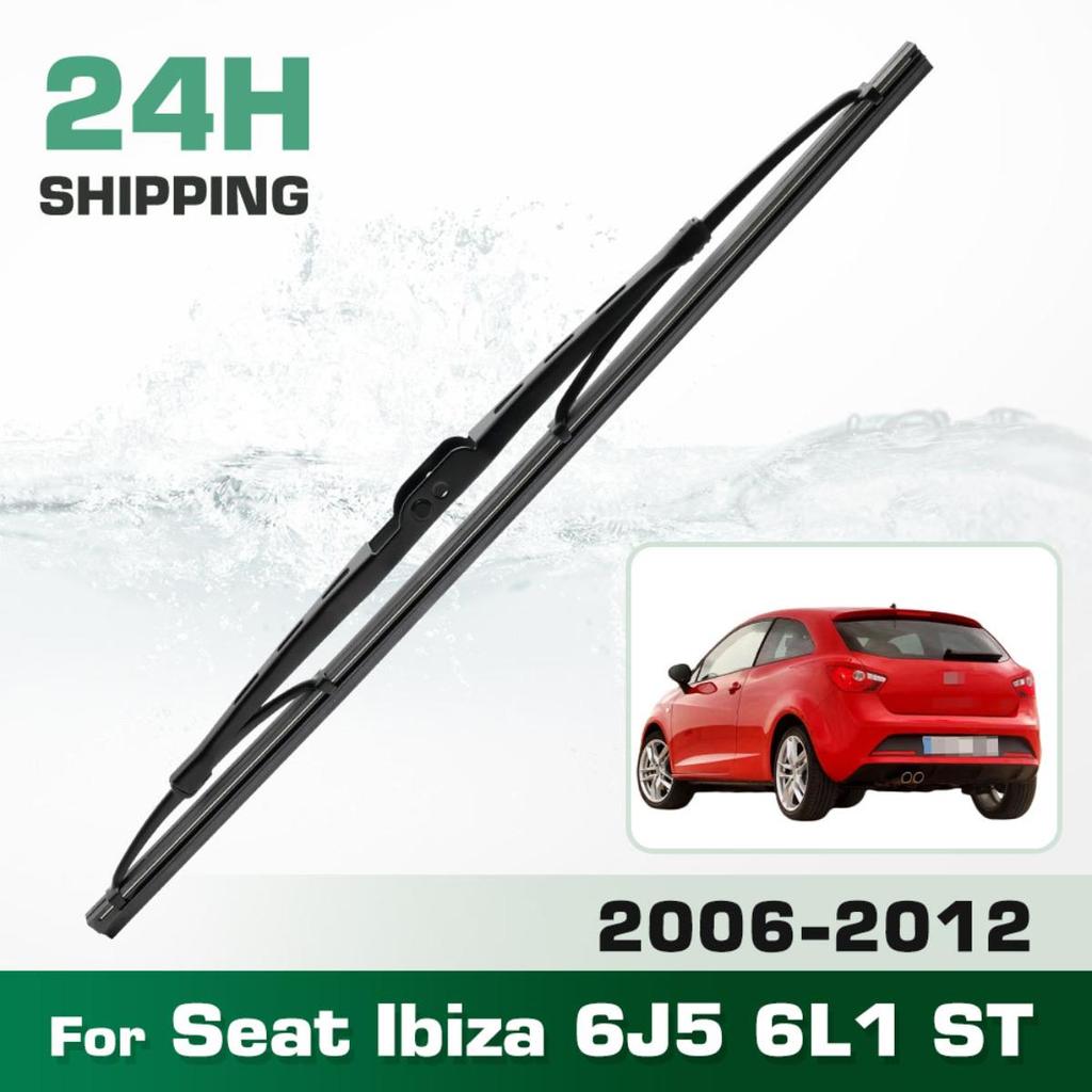 Rear Windshield Wipers Blades,Premium All-Season Wiper Blades Replacement For Seat Ibiza 6J5 6L1 ST 2006-2012