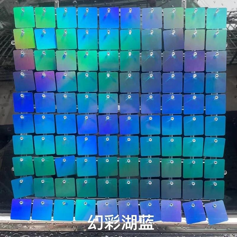 Sequin Wind Panels for Wedding, Birthday Party Stage Decoration Backdrop, Birthday Scene Decoration Supplies