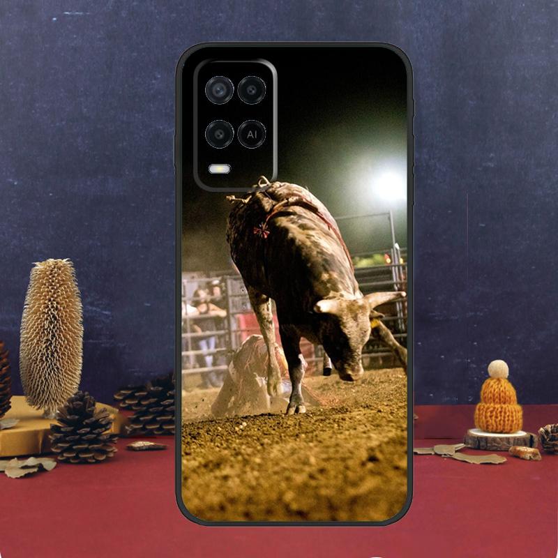 Bullfight Bull Fighter Case For Oppo A94 A74 A54 A15 A17 A57 A6 A5 Pro A16 A76 A96 A40 A60 A80 A18 A38 A58 A78 A98