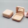 1Pcs Square Eyeshadow Case Magnetic Button Base With Mirror Palettes Container Empty Cosmetic Blusher Compact