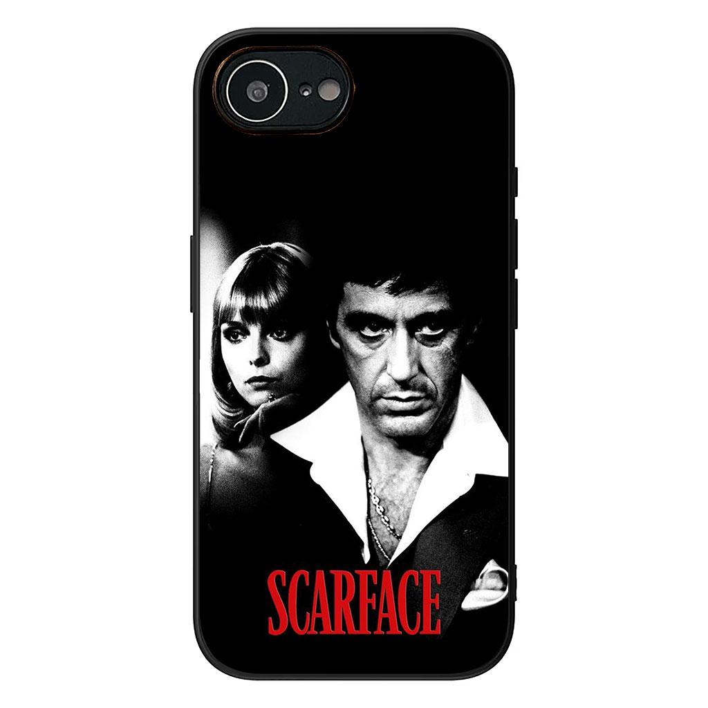 For Samsung Galaxy S25 S24 S22 S23 FE Ultra Plus A56 A05 A06 A15 A16 A55 S7 Edge Case S-Scarfaces Al Pacinos Tonys Montanas