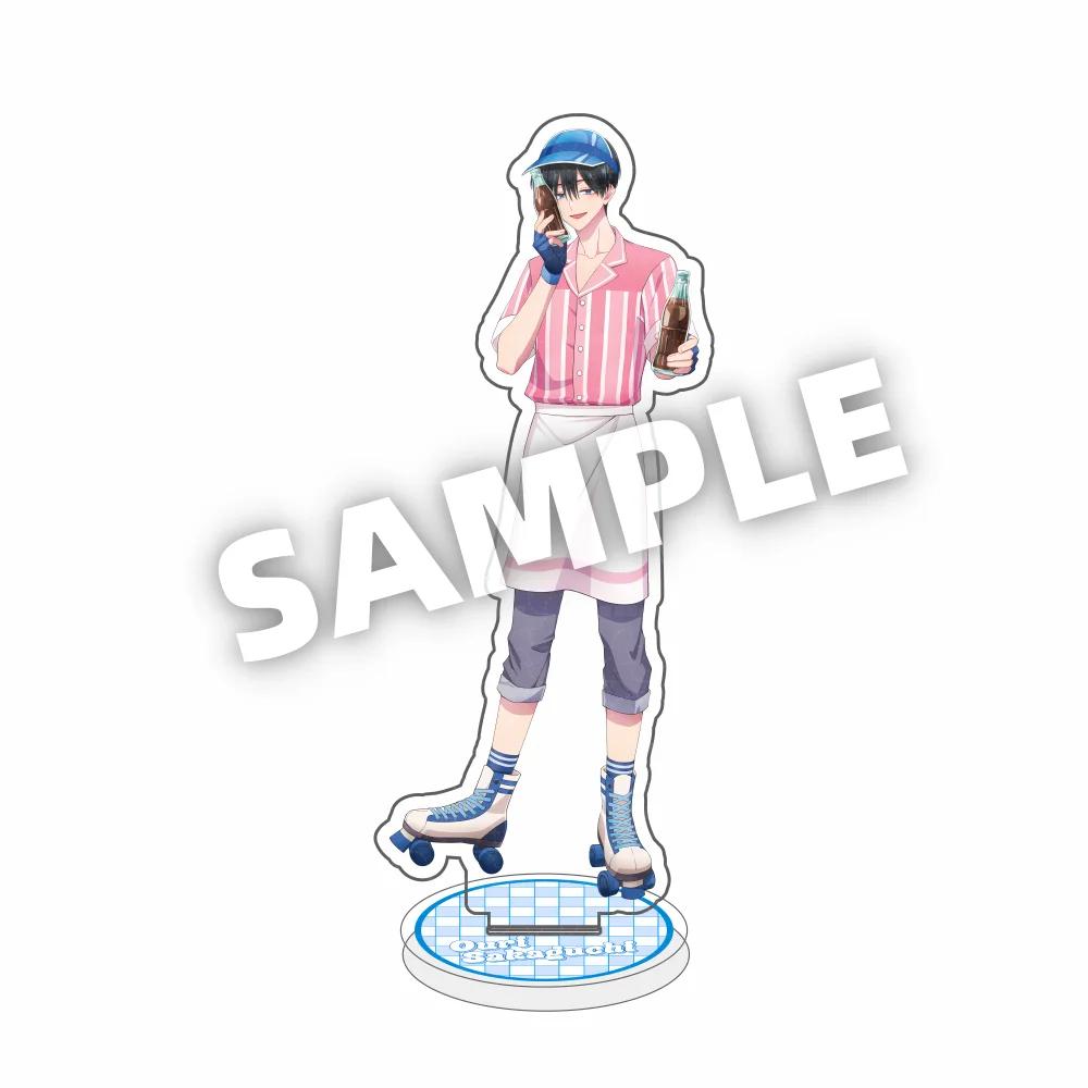 New Caffe Collection Anime Tamon's B-Side Tamon-kun Ima Dotchi!? Acrylic Stand Keychain Fukuhara Tamon Figure Desktop Gift