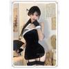 Domila Sexy Lingerie Cheongsam Uniform Seduction Bed Passion Clothes Sexy Christmas Clothes Nightclub Suit Women
