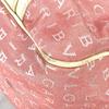 BVLGARI Logo mania Vertical Tote Bag Shoulder Bag Leather/Canvas pink/White