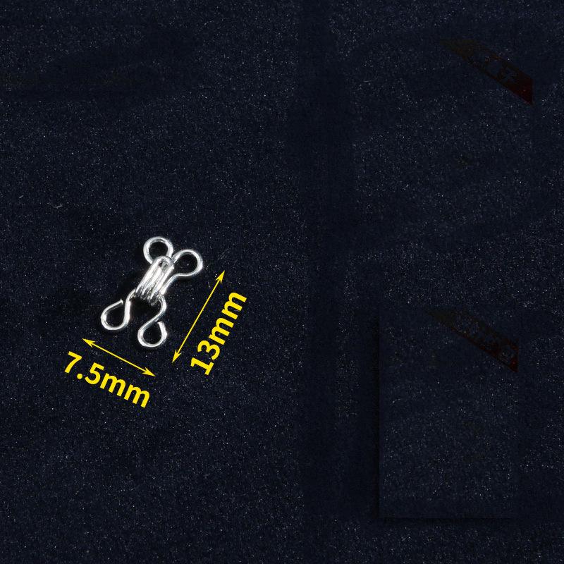 High-Grade Metal Invisible Collar and Underwear Hook Button for Anti-Exposure