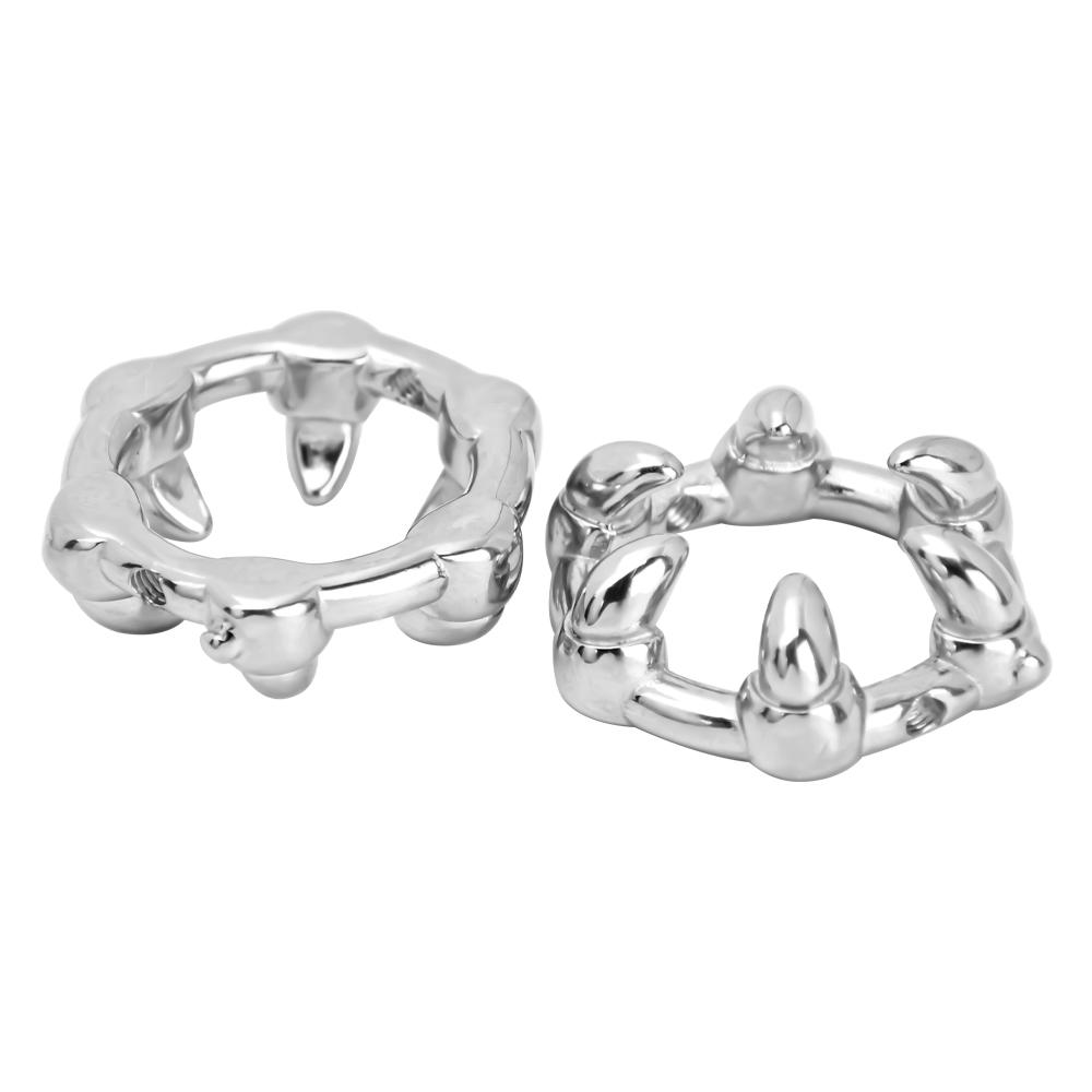 Metal Nipple Clamp with Metal Chain Fetish to Breast Labia Clip Stimulation Massager Bdsm Bondage Sex Products for Women Men