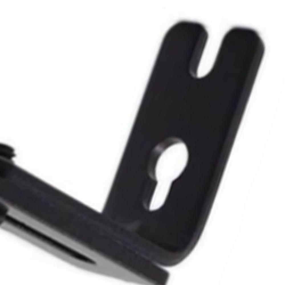 3 pièces Support de tringle à rideaux en fer Support de tringle à rideaux réglable Supports de rideaux Maison