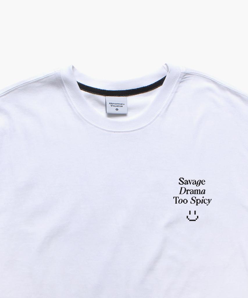 ABNORMALTHING Spicy Oversized T-Shirt White
