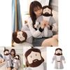 Jesus Plush Toys Soft Stuffed Dolls | Kids Baby Xmas Gifts | Christ Religious Savior