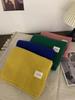 Korean Style Versatile Knitted Scarf for Women - Green, Blue, Red, Warm & Stylish for Autumn/Winter