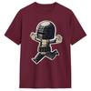 Vintage T Shirt EscapeFromTarkov Killa Running Chibi Cotton TShirts  for Mens Summer Y2K Retro Casual Short Sleeve Tops