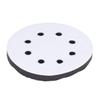 5 Inch 8 Holes Hook and Loop Soft Sponge Cushion Density Interface Pads for for Sanding Machine Tray