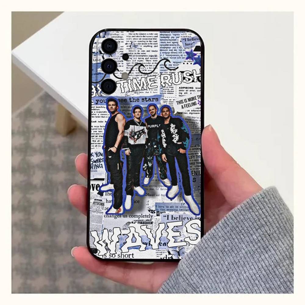 B-Big Time R-Rush Phone Case For Samsung Galaxy A20,A21s,A22,A31,A32,A52,A53,A72,73,A80,A91 Soft Black Cover