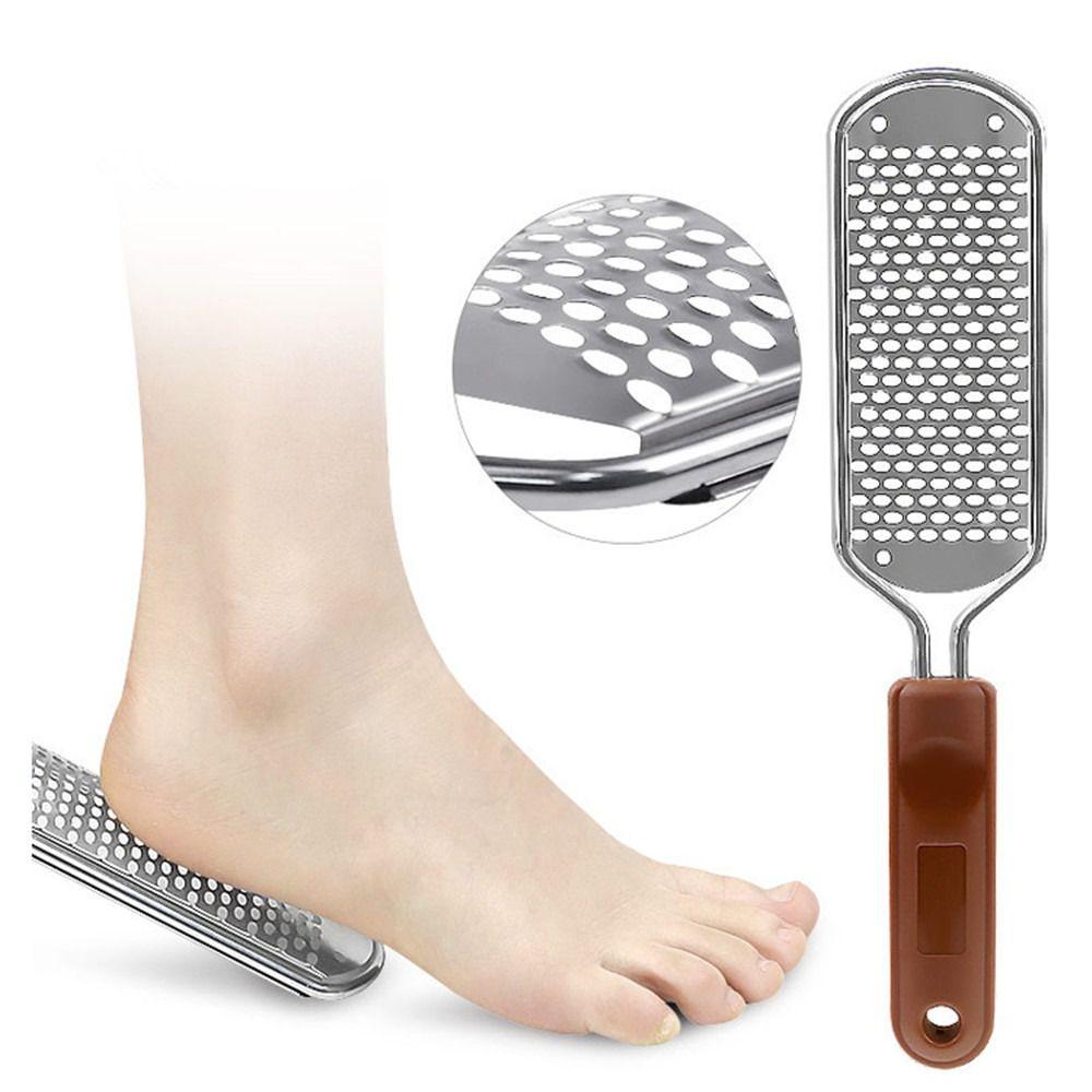 

Маникюр Профессиональная ручка для педикюра Инструменты для ухода за ногами из нержавеющей стали Рашпиль для ног Красота Инструменты